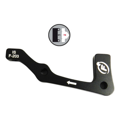 Adaptateur International Standard AV Formula vers Post-Mount 203mm noir