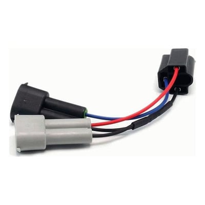 Adaptateur Plug & Play pour optique Denali H4 vers H9/H11 LED Harley Road King 14-21