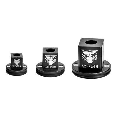 Adaptateurs douille à choc magnétiques SBV 1/4"F x 3/8"M 3/8"F x 1/2"M 1/2"F x 3/4"M