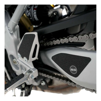 Adhésifs anti-frottements R&G Racing noir pour bras oscillant Yamaha XSR 900 GP 24-25