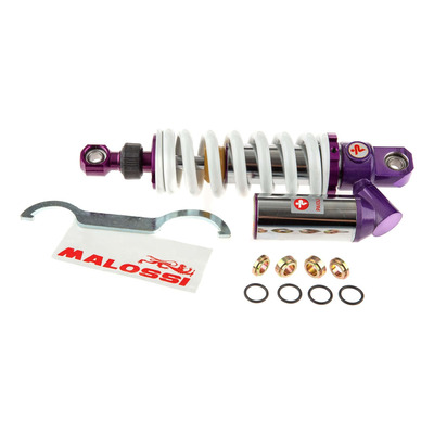 Amortisseur Malossi RS24 entraxe 290 mm pour Gilera RCR 50