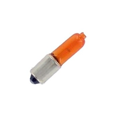 Ampoule BAX9S 12V 21W orange à ergots décalés (mini/long)