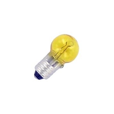 Ampoule E10 12V 6W jaune
