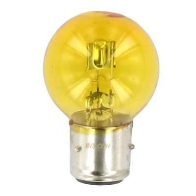 Ampoule jaune 6V 25/25W BA21D