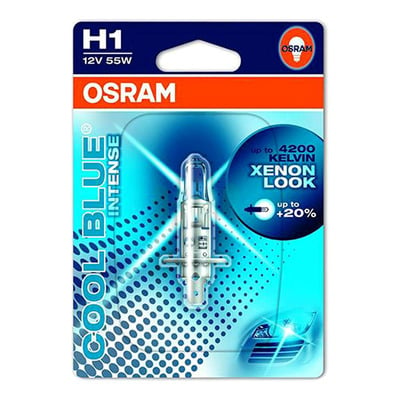 Ampoule Osram Cool Blue intense H1 12V 55W