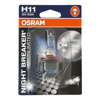 Ampoule Osram H11 Night Breaker 12V 55W