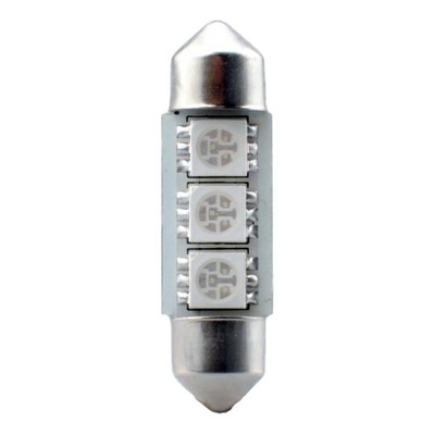 Ampoules à LED bleu C5W 12V 0.72W