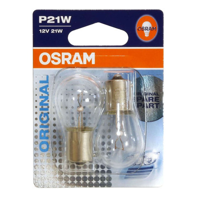 Ampoules Osram BA15s P21W x2