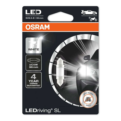 Ampoules Osram navette LED 12V 0,6W x10