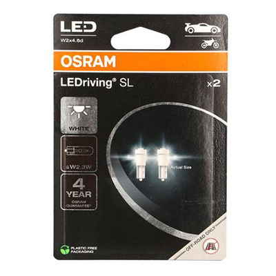Ampoules Wedge Osram Ledriving 6000K T2 12V 0,25W