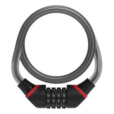 Antivol à câble Zefal K-Traz C8 à code Ø12mm x 1,85m noir