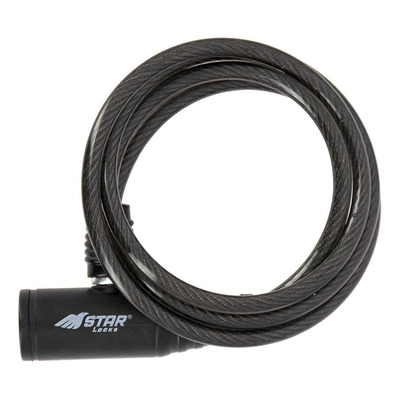Antivol câble Star Locks à clé 1m Ø6mm