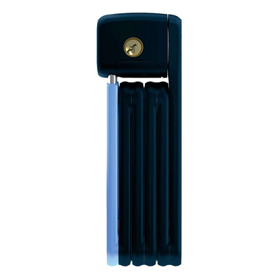 Antivol pliable Abus Bordo Lite Mini 6055K/60 à clé 60cm noir/bleu