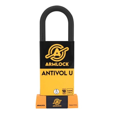 Antivol U Armlock CK4 noir/orange classe SRA
