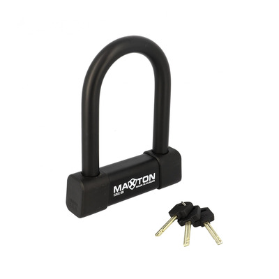 Antivol U Maxton 85x125 SRA black édition avec 3 clés