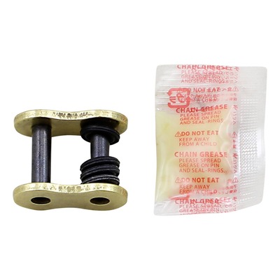 Attache rapide RK MXU pas 520 acier à clip avec joints toriques