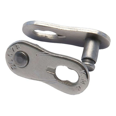 Attache rapide vélo KMC chaîne 1v Z1 EHX Wide EPT NR anti-rouille argent (x2)