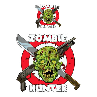 Autocllant Lethal Threat Zombie Hunter 60 x 60 mm