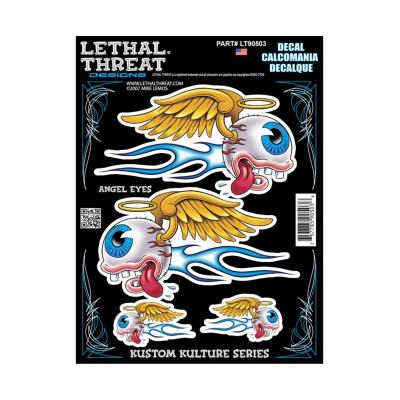 Autocollant Lethal Threat Yeux D'ange