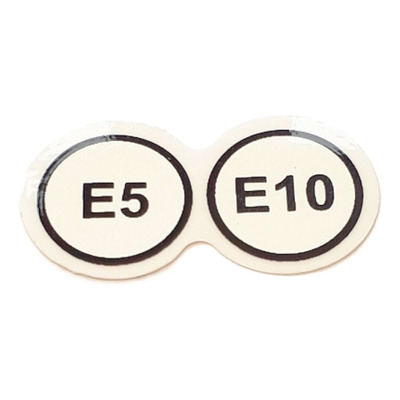 Autocollant motif E5/E10 d'origine 2B0059385 Piaggio