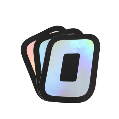 Autocollant numéro 0 Doppler holographique