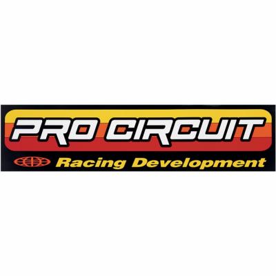 Autocollant Pro circuit Logo original 91cm x 23cm