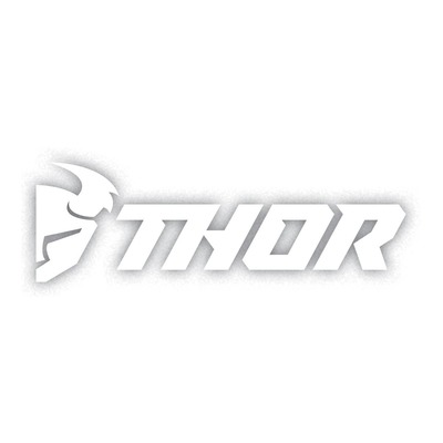 Autocollant Thor de pare-brise prédécoupés 50,8 cm blanc