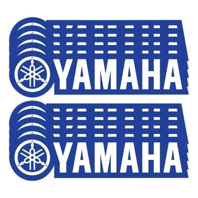 Autocollants D'Cor Visuals - Yamaha 15 cm (x10)