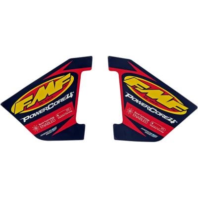 Autocollants d’échappement FMF Powercore 4 Hex (2 pièces)