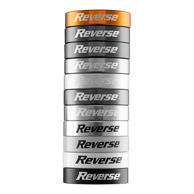 Bagues de serrage de poignées Reverse Lock-On orange (x2)
