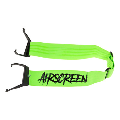Bandeau pour masque cross AirScreen Aero vert fluo/noir