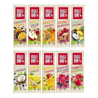 Barre énergétique Mulebar Mix 40g (Boite de 30 barres)