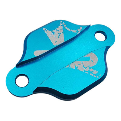 Base d'obturateur de pompe à huile KRM turquoise Derbi/AM6