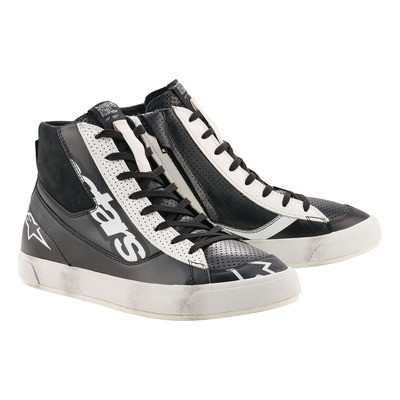 Baskets moto Alpinestars Stated Flair black/white