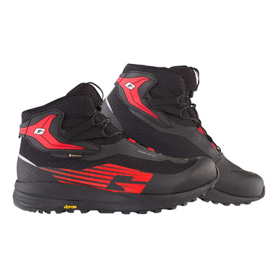 Baskets moto G_Xenon Gore-Tex black/red