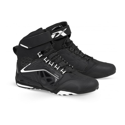 Baskets moto Ixon Killer WP noir/blanc