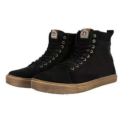 Baskets moto John Doe Neo black/brown