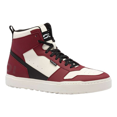 Baskets moto Sidi Lynx noir/dark red