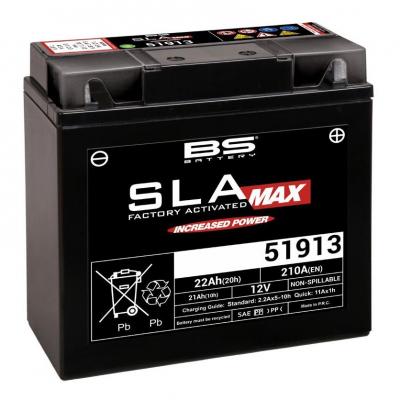 Batterie BS Battery 51913 SLA MAX 12V 22Ah activée usine