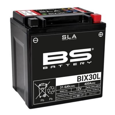 Batterie BS Battery BIX30L 12V 30Ah SLA activée usine