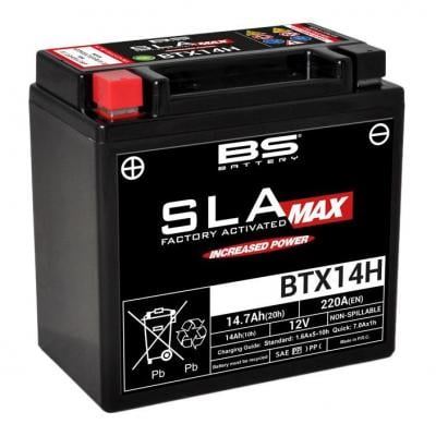 Batterie BS Battery BTX14H 12V 14,7Ah SLA MAX activée usine