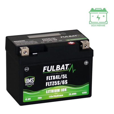 Batterie FLTX4L/5L Fulbat 12V 2AH lithium