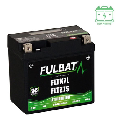 Batterie FLTX7L/S Fulbat 12V 3AH lithium