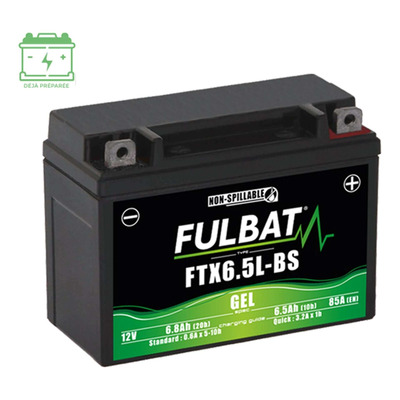 Batterie FTX6.5L-BS Fulbat 12V - 6.8Ah GEL