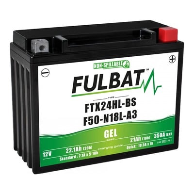 Batterie Fulbat FTX24HL-BS GEL 12V 21Ah