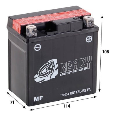 Batterie gel CBTX5L-FA