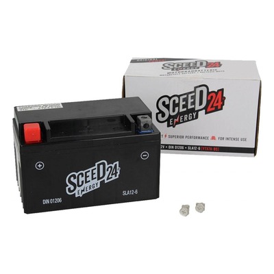 Batterie gel Sceed24 SLA12-6 12V 6Ah (YTX7A-BS)