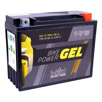 Batterie intact GEL Y50-N18L-A 12V 20Ah prête à l’emploi