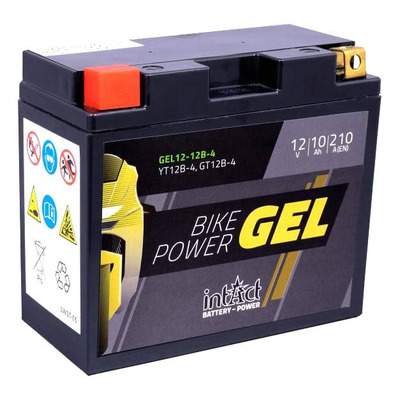 Batterie intact GEL YT12B-4 12V 10Ah prête à l’emploi