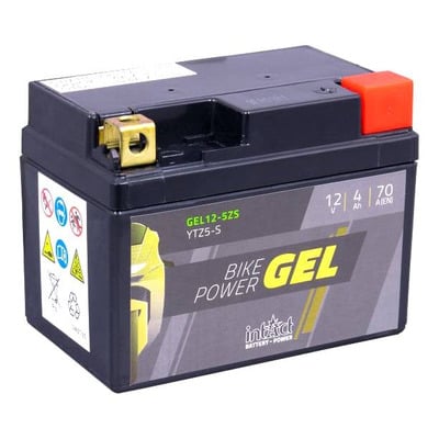Batterie intact GEL YTZ5-S 12V 4Ah prête à l’emploi